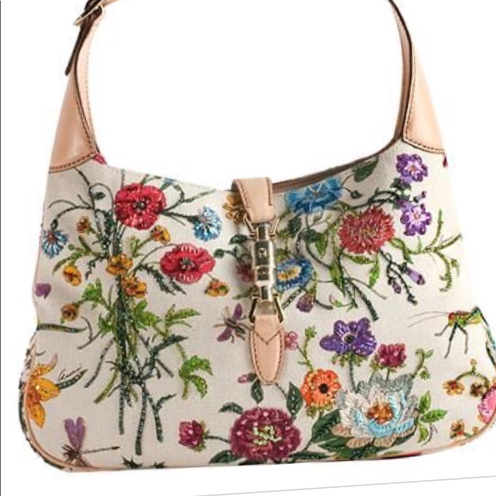 SOLD SOLD SOLD Gucci Jackie o floral Gucci purse